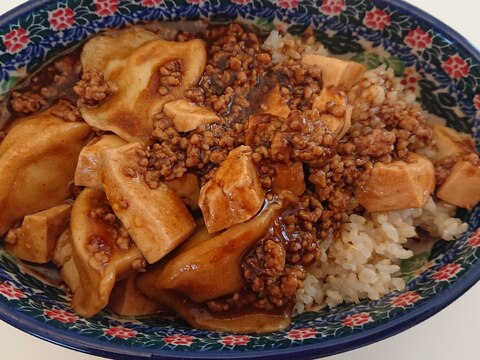 水餃子入り⭐大満足な麻婆豆腐